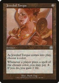 Jeweled Torque - Mercadian Masques - Magic: The Gathering card