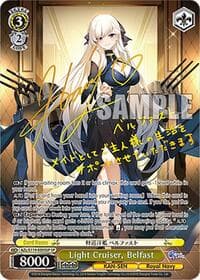 Light Cruiser, Belfast (SP) - Azur Lane Vol. 2 - Weiss Schwarz card