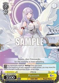 Plymouth - Azur Lane Vol. 2 - Weiss Schwarz card