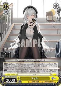 Scylla (SR) - Azur Lane Vol. 2 - Weiss Schwarz card