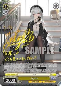 Scylla (SP) - Azur Lane Vol. 2 - Weiss Schwarz card