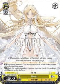 Brest - Azur Lane Vol. 2 - Weiss Schwarz card
