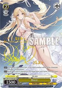 Brest (SP) - Azur Lane Vol. 2 - Weiss Schwarz card