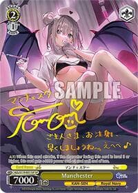Manchester (SP) - Azur Lane Vol. 2 - Weiss Schwarz card