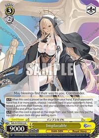 Implacable - Azur Lane Vol. 2 - Weiss Schwarz card