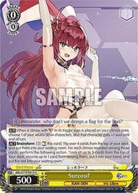 Surcouf - Azur Lane Vol. 2 - Weiss Schwarz card