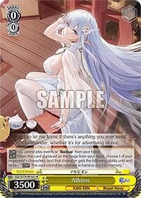 Albion (SR) - Azur Lane Vol. 2 - Weiss Schwarz card