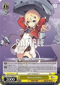 Abercrombie - Azur Lane Vol. 2 - Weiss Schwarz card