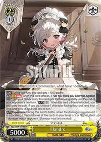 Flandre (SR) - Azur Lane Vol. 2 - Weiss Schwarz card