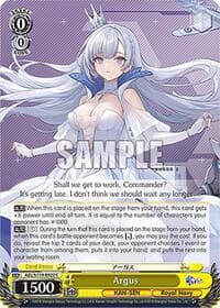 Argus - Azur Lane Vol. 2 - Weiss Schwarz card