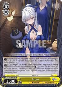 Argus (SR) - Azur Lane Vol. 2 - Weiss Schwarz card