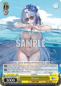 Alsace (SR) - Azur Lane Vol. 2 - Weiss Schwarz card