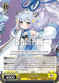Lung Wu - Azur Lane Vol. 2 - Weiss Schwarz card