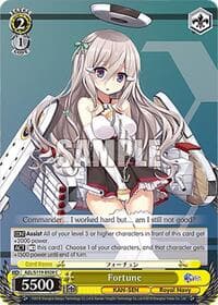 Fortune - Azur Lane Vol. 2 - Weiss Schwarz card