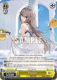 Fortune (SR) - Azur Lane Vol. 2 - Weiss Schwarz card