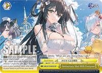 Anniversary Shot With Everyone - Azur Lane Vol. 2 - Weiss Schwarz card