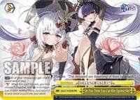 Do You Think You Can Win Against Me? (RRR) - Azur Lane Vol. 2 - Weiss Schwarz card