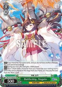 Battleship, Nagato (SR) - Azur Lane Vol. 2 - Weiss Schwarz card
