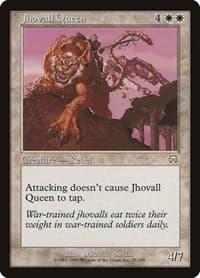 Jhovall Queen - Mercadian Masques - Magic: The Gathering card