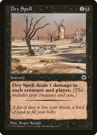 Dry Spell - Portal - Magic: The Gathering card