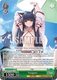 Yuugure (SR) - Azur Lane Vol. 2 - Weiss Schwarz card