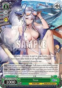 Tosa (SR) - Azur Lane Vol. 2 - Weiss Schwarz card