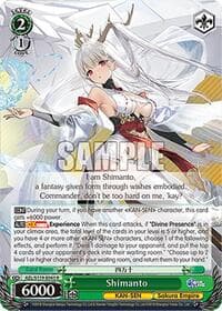 Shimanto - Azur Lane Vol. 2 - Weiss Schwarz card