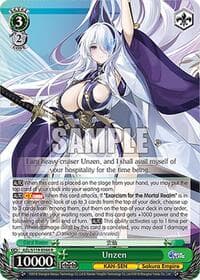 Unzen - Azur Lane Vol. 2 - Weiss Schwarz card