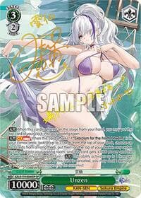 Unzen (SP) - Azur Lane Vol. 2 - Weiss Schwarz card