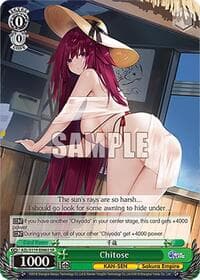 Chitose (SR) - Azur Lane Vol. 2 - Weiss Schwarz card