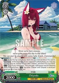 Chiyoda (SR) - Azur Lane Vol. 2 - Weiss Schwarz card