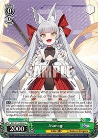 Asanagi - Azur Lane Vol. 2 - Weiss Schwarz card