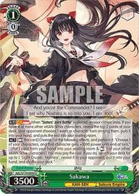 Sakawa - Azur Lane Vol. 2 - Weiss Schwarz card