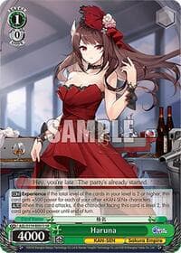 Haruna (SR) - Azur Lane Vol. 2 - Weiss Schwarz card