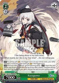 Kazagumo - Azur Lane Vol. 2 - Weiss Schwarz card