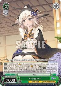 Kazagumo (SR) - Azur Lane Vol. 2 - Weiss Schwarz card