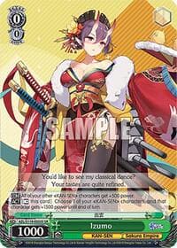Izumo (SR) - Azur Lane Vol. 2 - Weiss Schwarz card