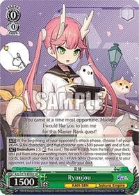 Ryuujou (SR) - Azur Lane Vol. 2 - Weiss Schwarz card