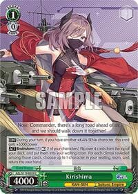 Kirishima - Azur Lane Vol. 2 - Weiss Schwarz card