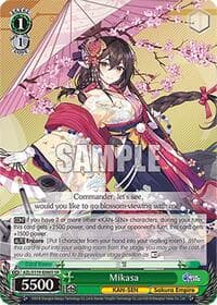 Mikasa (SR) - Azur Lane Vol. 2 - Weiss Schwarz card