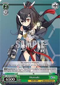 Akatsuki - Azur Lane Vol. 2 - Weiss Schwarz card