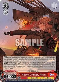 Heavy Cruiser, Roon - Azur Lane Vol. 2 - Weiss Schwarz card