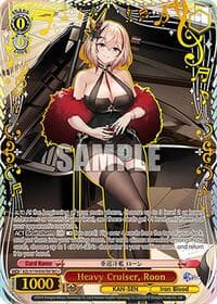 Heavy Cruiser, Roon (SEC+) - Azur Lane Vol. 2 - Weiss Schwarz card