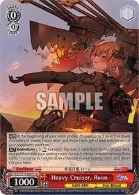 Heavy Cruiser, Roon (SR) - Azur Lane Vol. 2 - Weiss Schwarz card