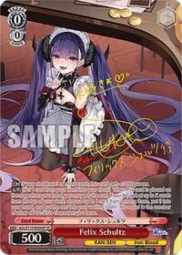 Felix Schultz (SP) - Azur Lane Vol. 2 - Weiss Schwarz card