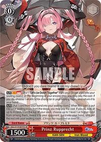 Prinz Rupprecht (SR) - Azur Lane Vol. 2 - Weiss Schwarz card