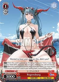 Regensburg (SR) - Azur Lane Vol. 2 - Weiss Schwarz card