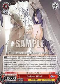 Golden Hind (SR) - Azur Lane Vol. 2 - Weiss Schwarz card