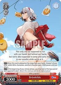Brunhilde (SR) - Azur Lane Vol. 2 - Weiss Schwarz card