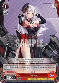 Yorck - Azur Lane Vol. 2 - Weiss Schwarz card